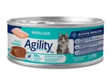 LATA AGILITY GATO MERLUZA X 90G